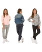 Dziewczęce spodnie dresowe 116-158 KR42 Cztery kolory