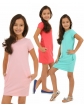 Sukienka tuba dla dziewczynki 116 - 158 KR109 Cztery kolory