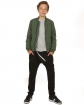 Dresowe spodnie baggy dla chłopca 116-158 KRP116 czarny