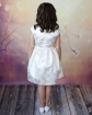 sukienka dla dziewczynki elegancka na wesele komunie chrzest błyszcząca złota