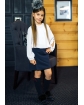 Spódniczka szkolna dla dziewczynki granat skirt for a girl school shop spódniczki dziecięce