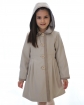 Płaszcz z kapturem dla dziewczynki, coat for girl, online shop 