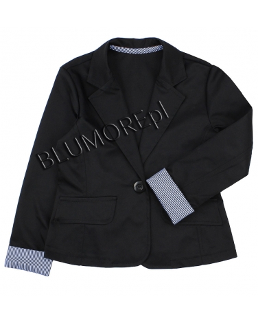 Marynarka dla dziewczynki, czarna, jacket for girl, online shop