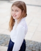 Bluzka dla dziewczynki, szkoła, biała, blouse for girl, sklep online
