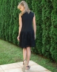 czarna sukienka dla dziewczynki do szkoły galowa na rozpoczęcie roku sklep internetowy on-line niskie ceny