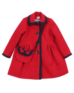 Ciepły płaszczyk z torebką, Warm coat with a purse, online shop