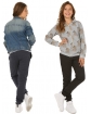 Spodnie dresowe dla dziewczynek bawełniane gładkie sklep internetowy