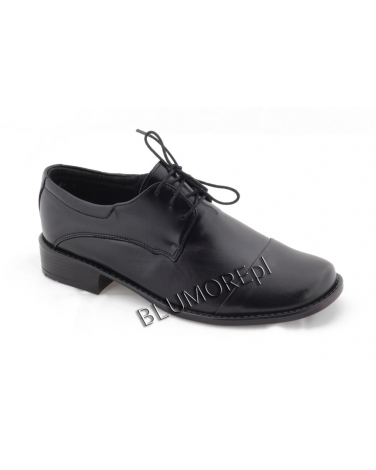 Czarne buty do komunii Zarro dla chłopca 31 - 38