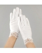 Białe rękawiczki komunijne dla dziewczynki