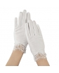 Białe rękawiczki komunijne dla dziewczynki 1