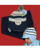 Zimowy komplet czapka i szalik dla chłopca 42 - 44 Albert