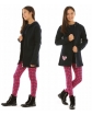 Ciepłe legginsy dla dziewczynki, getry bawełniane na jesień, sklep -2
