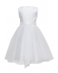 Pokomunijna sukienka dla dziewczynki 104-158 13A/SM/20 biała 2