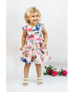 Śliczna sukienka dla małej damy 86-116 Nikola 2 