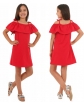 Sukienka hiszpanka na lato 116-158 KRP46 czerwona