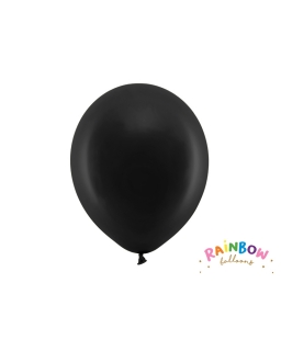 Balony 30 cm Czarne matowe BAL45 10 szt.