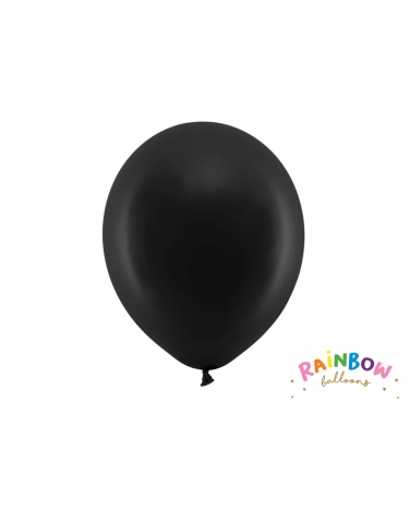 Balony 30 cm Czarne BAL45 10szt