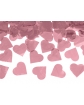 Tuba strzelająca konfetti różowe serca DK06 60 cm