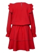 Okolicznościowa sukienka boho 140-170 1AW-04D czerwona