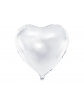Balon foliowy Serce 61cm BAL154 biały