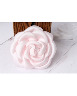 Piękny materiałowy kwiat KW01 różowy