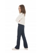 Spodnie jeansowe, DZWONY 116-164 KRP434 GRANAT