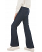 Spodnie jeansowe, DZWONY 116-164 KRP434 GRANAT