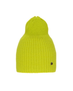 Zimowa czapka dla dziewczynki AGB/5662 limonkowy