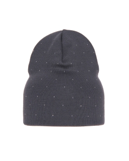 Zimowa czapka dla dziewczynki AGB/5353 szary