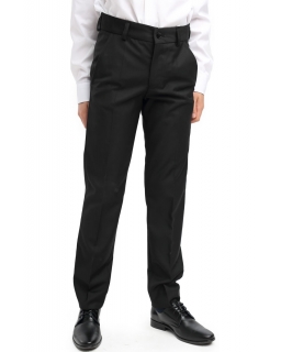 Klasyczne spodnie w kant 134 - 152 Błażej czarne 