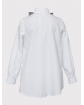 Modna biała koszula z kokardą 122-170 3S-120