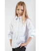 Klasyczna biała koszula długi rękaw 128-158 B-110