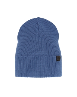 Przejściowa czapka w modny prążek AGB/6184 niebieski