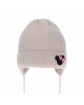 Jesienna czapka dla maluszka Miki AGB/5798 beżowy