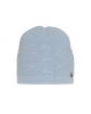 Jesienna ażurowa czapka dla dziewczynki AGB/6251 fiolet