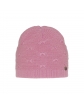 Jesienna ażurowa czapka dla dziewczynki AGB/6251 wrzos