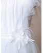 kremowa sukienka dla dziewczynki, na komunię, na wesele, rozmiar 152