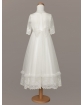 Suknia pokomunijna dla dziewczynki 128 - 158 Ecru 420WA