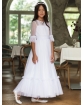 Suknia komunijna dla dziewczynki 134 - 164 Biała 410WA
