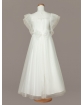 Suknia komunijna dla dziewczynki 134 - 158 Ecru 408WB