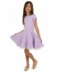 Sukienka dla dziewczynki, elegancka, bawełniana, liliowa, fiolet 128