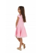 Sukienka dla dziewczynki, elegancka, bawełniana, różowa 140