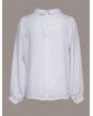Elegancka bluzka dla dziewczynki 128 - 158 biała 4S-110