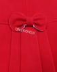 Ocieplony płaszczyk z modną podszewką 86-134 Kelly czerwony